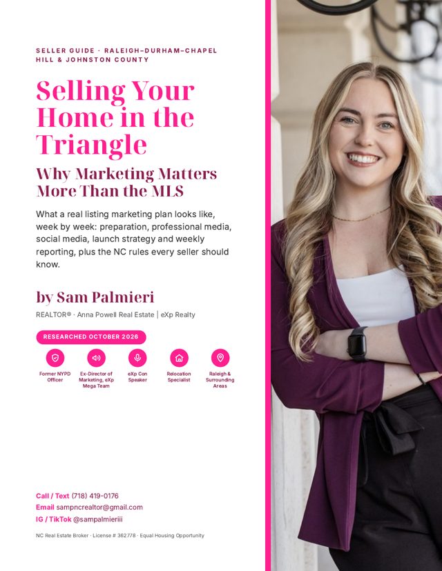 Cover of Selling Your Home in the Triangle: Why Marketing Matters More Than the MLS